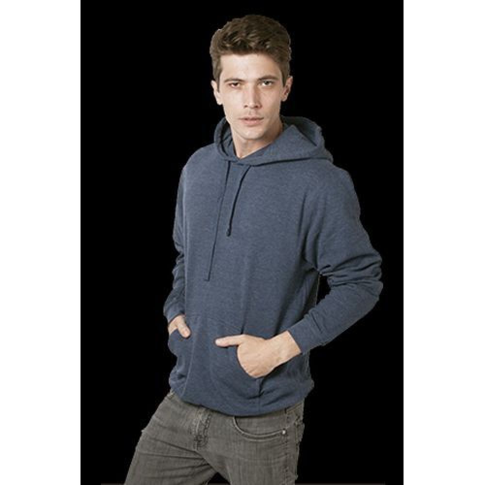 M&O SUDADERA FELFA CAPUCHA SIN CIERRE 50/50 ALG/POL ADULTO UNISEX XS-XL imagen